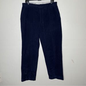 VINTAGE ARNOLD PALMER NAVY BLUE CORDUROY PANTS SZ 36x29